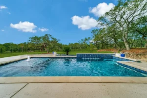 Custom luxury home san antonio pool outdoors natural