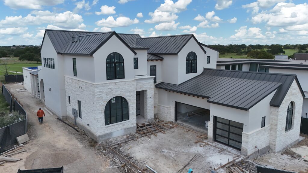 luxury custom home driftwood modern San Antonio Austin